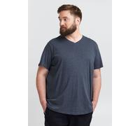 klassisches SOLID SDBedo BT Herren T-Shirt mit V-Ausschnitt Shirt 21300881-ME-1940101 Blau 6XL