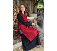 Klassisches Wikinger Überkleid rot "Lykke" XXXL