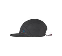 Klattermusen - Wasserabweisende Kappe mit flachem Schirm aus Bio-Baumwolle für Wanderungen - Unisex - Ansur Five Panel Cap U's Raven schwarz one size
