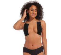 Klebe-BH MAGIC BODYFASHION "Boob Tape", Damen, Gr. N-Gr, schwarz, Obermaterial: 95% Baumwolle, 5% Elasthan, unifarben, körpernah, BHs Klebe-BH, trägerlos, rückenfrei, tief ausgeschnitten und viele wei