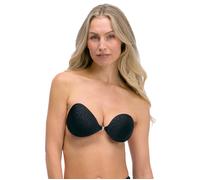 Klebe-BH MAGIC BODYFASHION, Damen, Gr. Cup B, leopard schwarz, Obermaterial: 82% Polyamid, 18% Elasthan, BHs Klebe-BH (54911510-0) leopard schwarz