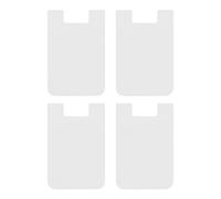 Kleber Telefonkartenhalter - 4 -Pack -Sticky Wallet -Aufkleber für Smartphone | Ultra-large Speicherplatz, bequeme Gesäßtasche für Karten Bargeld, Easy-Anhang und kompakter Griff täglich Verwendung 2.