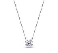 Kleeblatt Halskette Damen, 925er Silber, Timeless