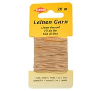 Kleiber 11,8 x 6,2 x 0,4 cm Leinen-Garn, Beige