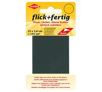Kleiber 145 cm² Flick und Fertig Selbstklebendes Reparaturband aus Nylon, grau