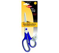 Kleiber 220 mm Edelstahl-Haushaltsschere mit Griff, blau