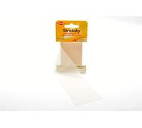 Kleiber 40 x 6 cm Elastisches Ausbesserungsband für Bekleidung zum Aufbügeln, cremefarben