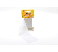 Kleiber 40 x 6 cm Elastisches Ausbesserungsband für Bekleidung zum Aufbügeln, hellblau