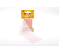 Kleiber 40 x 6 cm Elastisches Ausbesserungsband für Bekleidung zum Aufbügeln, Hellrosa