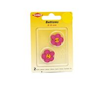 Kleiber 711-36 Knopf, fuchsia, 20 mm