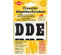 Kleiber + Co.GmbH Transfer-Bügel-Buchstaben, ca. 3,5 cm