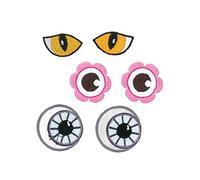 Kleiber Bügelbild Patch Applikation zum Aufbügeln Augen 3,0-3,5 cm