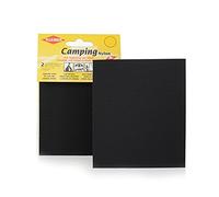 Kleiber + Co.GmbH Camping-Nylon-selbstklebend, 100% Polyamid, schwarz, ca. 10 cm x 12 cm, 2