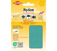 KLEIBER Nylon-Flicken, selbstklebend, türkis zum Reparieren von Outdoor-Bekleidung, Schirmen, Taschen, - 1 Stück (43055)