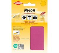 KLEIBER Nylon-Flicken, selbstklebend, pink zum Reparieren von Outdoor-Bekleidung, Schirmen, Taschen, - 1 Stück (43036)