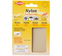 Kleiber Nylon-Flicken Hellgrau, ca. 10 x 12 cm, 2 Stück