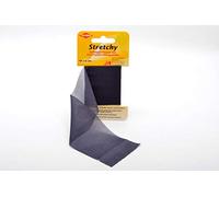 Kleiber + Co.GmbH Stretchy Aufbügel-Flicken, 100% Polyester, dunkelblau, 40 x 6 x 0,05 cm