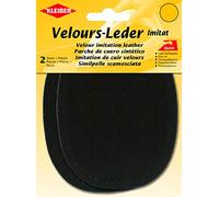 Kleiber Velour-Bügelflecken oval 38% Acryl/32% Baumwolle/30% Viskose ca. 13 x 10 cm 87703