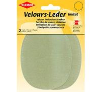 Kleiber + Co.GmbH Velour-Leder-Imitat klein, Beige
