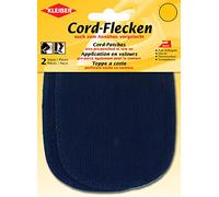 Kleiber + Co.GmbH Cord Flecken, Baumwolle, blau, 13,5 x 10 cm, 2