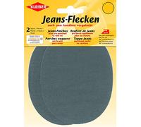 Kleiber + Co.GmbH Jeans-Bügelflecken oval, ca. 13 cm x 10 cm