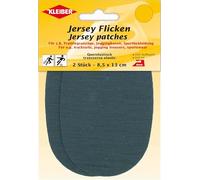 Kleiber Jersey Flicken Patches, 2 Stück, dunkelgrau (1,60€/1Stück)