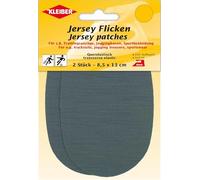 Kleiber Jersey Flicken Patches, 2 Stück, grau (1,60€/1Stück)