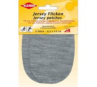 Kleiber Jersey Flicken Patches, 2 Stück, hellgrau meliert (1,60€/1Stück)