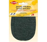 Kleiber Jersey Flicken Patches, 2 Stück, grau meliert (1,60€/1Stück)