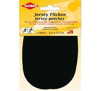 Kleiber Jersey Flicken Patches, 2 Stück, schwarz (1,60€/1Stück)