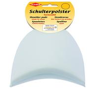 Kleiber KH 1 Schulterpolster mit Haken- und Flauschband Schulterpolster Halbmond, 50% Polyamid; 50% Polyurethan, Weiß, 10, 5 x 13 x 5 cm, 1 Einheiten