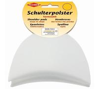 Schulterpolster, Halbmond weiss mit Klettverschluss
