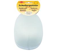 Kleiber KR 1 Haken-und Flauschband Schulterpolster Raglan, 50% Polyamid, Weiß, 16 x 11 x 5 cm