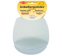 Kleiber KR 3 Haken-und Flauschband Schulterpolster Raglan, 50% Polyamid, Weiß, 16 x 11 x 5 cm KR 3 Schulterpolster mit Haken- und Flauschband