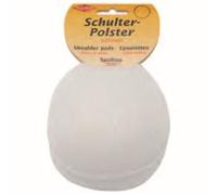 Kleiber KH 10 Haken-und Flauschband Schulterpolster Halbmond, 50% Polyamid, Schwarz, 9 x 13 x 5,5 cm