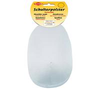 Kleiber KR 5 Haken-und Flauschband Schulterpolster Raglan, 50% Polyamid, Weiß, 16 x 11,5 x 4 cm
