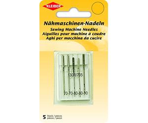 Kleiber Nähmaschinen-Nadeln, Stahl, 4 x 0,1 x 0,1 cm