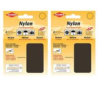 Kleiber Nylon - Flicken Braun Reparaturflicken 12 x 10 cm Selbstklebend Reparatur NylonFlicken 4er Set