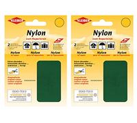 Kleiber Nylon - Flicken Grün Reparaturflicken 12 x 10 cm Selbstklebend Reparatur NylonFlicken 4er Set