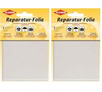 Kleiber Selbstklebendes Reparaturflicken, PVC, 10 x 20 cm (Packung mit 2)