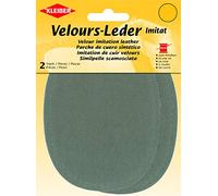 Kleiber Veloursleder-Imitat Taube 13 cm x 10 cm