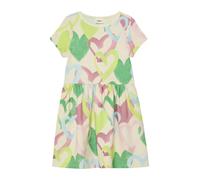 Leichtes Sweat-Kleid mit All-over-Print 110 creme|mehrfarbig 2176057.04A1.110