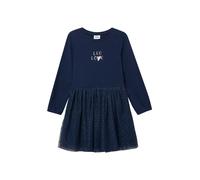 s.Oliver Kleid Langarm mit Tüllrock Leoprint Größe 98 Marine