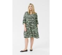 Kleid A-shape black green EU 54 / UK 26