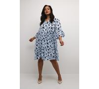 Kleid A-shape blue navy EU 54 / UK 26