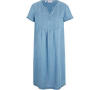 Jeanskleid BONPRIX, Damen, Gr. 48, N-Gr, hellblau denim, Denim/Jeans, Obermaterial: 100% Lyocell (TENCEL™), A-Linie, Kleider Jeanskleid, für den Casual-Anlass, aus Lyocell (TENCEL™), mit kurzem Arm (6