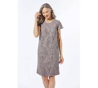 Kleid aus sommerlicher Spitze braun 25