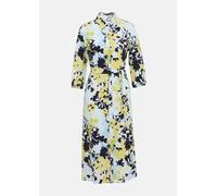 Kleid blau|mehrfarbig 48