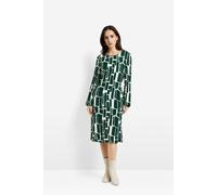 Kleid CIEASILY 36 grün gemustert