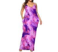 Kleid Damen Elegant Geschenke für Frauen Elegant Abendkleider Ballkleider Hochzeit Lang Spitzenkleid meine bestellungen anzeigen 3/4 Ärmel Party Cocktailkleid Club Glitzer Kleid meine bestellung